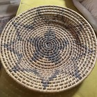 Antique Navajo Coiled Ceremonial Basket 12    Diameter