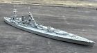 Vintage 1 1250 Neptun Hms Rodney Battleship Metal Waterline Model Ship