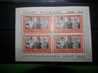 Belgium 1942 Flemish Legion Small Sheets--kleinebogen Vf Complete Set Of 4