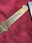 Vintage Advertising Letter Opener  Daniels County Leader Printers In Scobey  Mt 