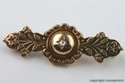 Diamond Brooch Antique Needle Antique Jewellery 8k 333 Yellow Gold