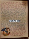 Cute Stationary Writing Paper Multiple Designs 25 Sheets