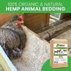 Hemp Animal Bedding - Natural Ground Hurds For Small Animals  Grown In Usa