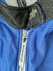 Assos Cycling Jacket Men s Sz L Blue 851 Airblock Thermal Windproof Reflective