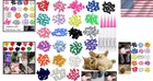 100 Non-toxic Cat Nail Caps     5 Colors  Medium Size For Claw Protection