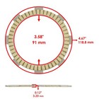 Clutch Friction Steel Plates Kit For Honda Fourtrax 200 Trx200sx 1986-1988