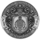 2025 Black Diamond 2 Oz High Relief Antiqued Silver Coin By T s Coins