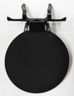 Eye Patch - White Opaque  White Solid Or Black - Clip On   Flip Up Occluder