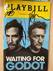 Waiting For Godot     Broadway Playbill Signed By Keanu Reeves  Alex Winter
