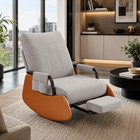 Rocking Chair Nursery  Upholstered Glider Rocking Chair foldable Rocker Recliner