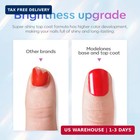 Modelones Gel Top Coat  15 Ml 2026 Upgrade Super Shiny Base And Top Coat Set  So