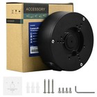 Pfa130-e Black Waterproof Junction Box For Bullet Turret Security Camera Outdoor