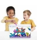 New Light Up Aquarium Set 18piece Includes 2 Fish 2 Turtles 2 Axolotl Robo Alive