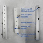 Air Knives 175-300mm Aluminum Alloy Wind Knife Remove Water Drying Cleaning