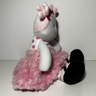 Baby Starters Plush Doll Pink   White Polka Dots Soft Stuffed Toy Lovey