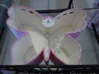 Pottery Barn Kids Butterfly  Lamp Shade Wall Art New In Box 