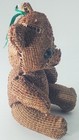 Vintage Miniature Teddy Bear Jointed Hinged 3 5  Mini Once Hanging Teddy Bear