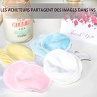 Reusable Bamboo Cotton Rounds     16 Pack   2 Storage laundry Bags