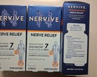 3 Packs Nervive Nerve Relief  30 Tablets Each  90 Total  Exp 12 26