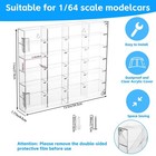 Acrylic Display Case For Hot Wheels 1 64 Scale  24 Slots Toy Car Display Orga   