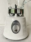 Mcm Oster Classic Blender White Enamel Metal Ribbed Beehive Vintage Retro