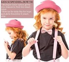 Kids Suspender For Boys And Girls  Elastic  Adjustable  Y-back  Children Red