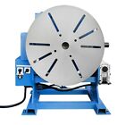 550-1100 Lbs Cap  Welding Positioner Turn Rotary Table Tilt 0-45-90 Degree 110v