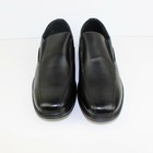 Alpine Swiss Mens Dress Shoes Leather Lined Slip On Loafers Black Size 12