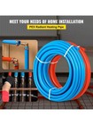 Pex Pipe 2 Rolls 1 2 Inch 100 Feet Plumbing Water Supply Tubing Tube Tool New