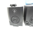 Samson Studio Gt Monitor Speakers Active Usb Aux Pro Audio System Black  Sasgt4