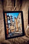 Handmade Siwa Egypt 3d Wall Art Islamic Cairo Mosque Wooden Shadow Box Decor