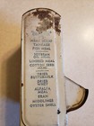 Antique Matchbox Holder Tin Metal Wall Mount 