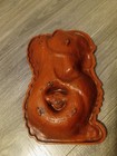 Vintage 1960 s Fun Squirrel Shaped Nut Bowl W  Spot For 2 Picks   Cracker