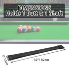 Pool Cue Case  Pool Stick Case For 1 2 Billiard Cue Stick Case  32 Inches Lon   
