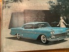 Rare 1958 Chevrolet Dealer Showroom Salesmans Book Impala Bel Air  Corvette  Etc