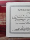 Vintage Large Ink Blotter 1927 Express Printing Office Lititz Pa Valet Razor Pic