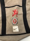 Rare Nike Gym Tote Yoga Travel Canvas Tab Bag Zipper With Shoulder Strap