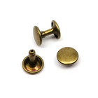 Leather Rivets And Burrs  50 Sets Leather Rivets And Washers Brass    