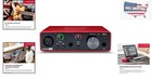 Studio-quality Usb Audio Interface With 24-bit 192khz For Musicians   Podcasters