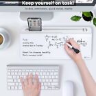  white worxsail Desk Whiteboard With Storage  Dry Erase White Board Keyboard