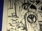 Vtg 80s Pushead Art Punk Rock Flyer Wilson Center Washington Dc Faith gang Green
