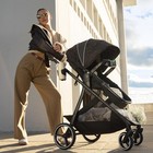 Evenflo Shyft Intuiti  Travel Stroller Ts100212512   Black   New Open Box