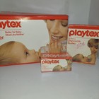 Vintage 1983 Playtex Baby Nurser Kit Drop Ins Bottles Pre-owned Fair Condition
