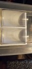 Large Clear Glass Cylinder Vase 8  X 5 
