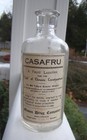 Antique Labeled Casafru Fruit Laxative - Mason Drug Co  - Boston Medicine Bottle