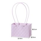 Portable Kraft Paper Flower Gift Box Party Bouquet Packaging Bag With Handle