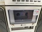 Sharp Gf-505st Stereo Radio Cassette Boombox Vintage Fm Am Vu Meter From Japan