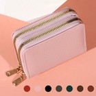 Fashion Womens Leather Clutch Wallet Long Purse Card Phone Holder Handbag Case