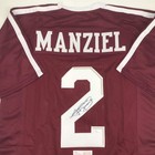Autographed signed Johnny Manziel Texas A m Maroon Jersey Jsa Coa Auto