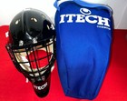 Itech Profile Goalie Mask Carbon Fiber 9000 Black Senior 